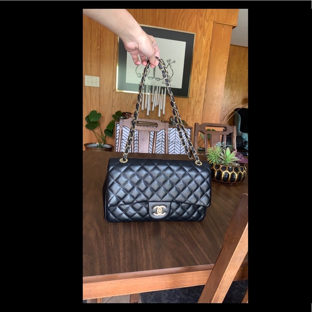 Black Quilted Purse